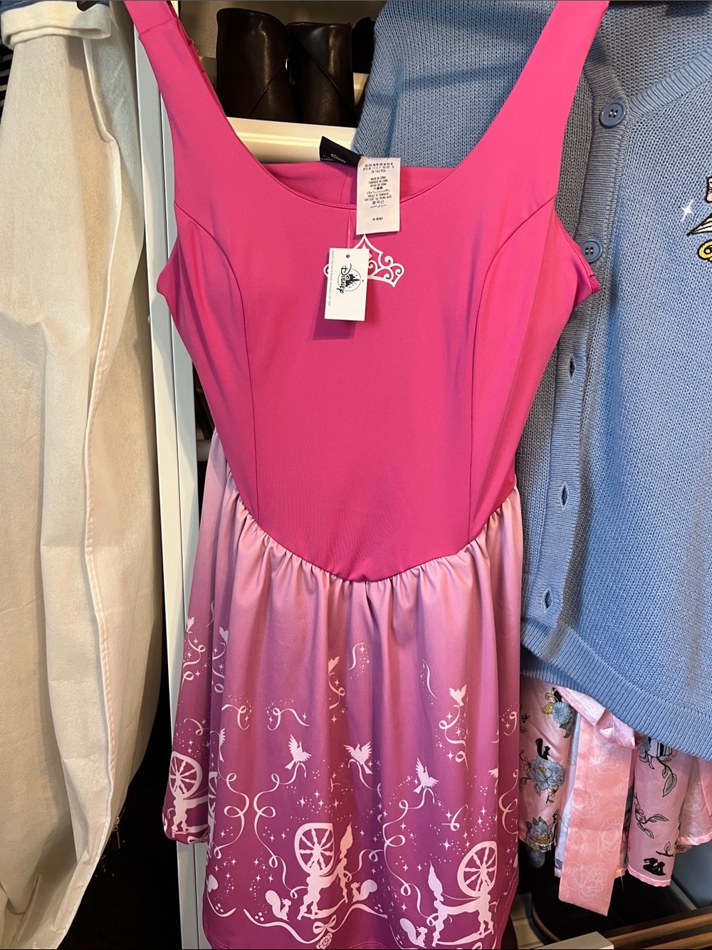 Women’s Activewear Sleeping Beauty Pink Dress
